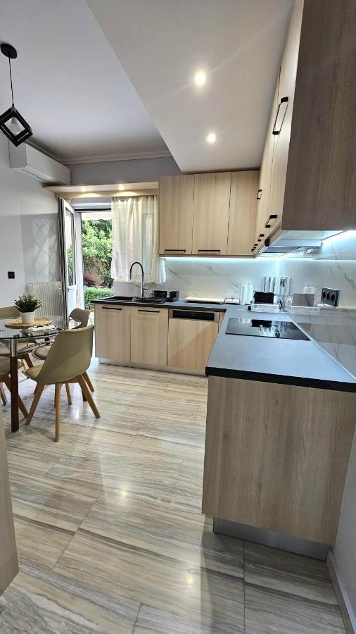 Modern Garden View Apt In Voula, Athens - Luxe Екстер'єр фото